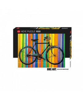 Puzzle 1000p Bike Art  Freedom Deluxe Heye