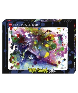 Puzzle 1000p Free Colours Meow Heye