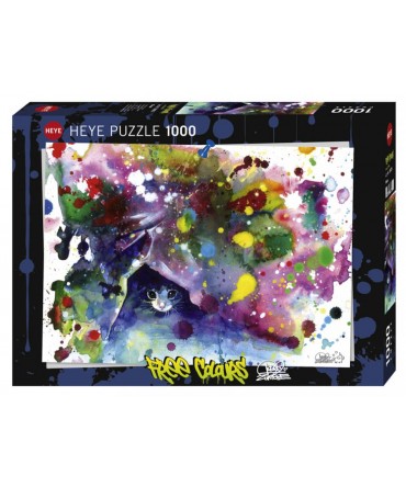 Puzzle 1000p Free Colours Meow Heye