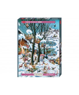 Puzzle 1000p Paradise In Winter Heye