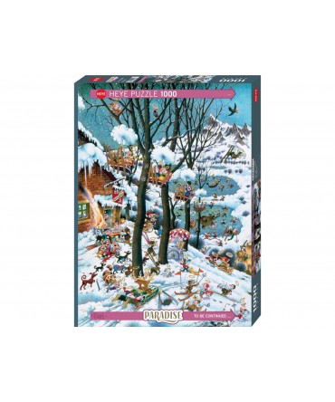 Puzzle 1000p Paradise In Winter Heye