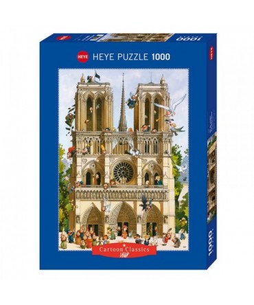 Puzzle 1000p Cartoon Classics Vive Notre Dame