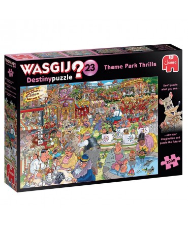 Puzzle 1000 Pièces Wasgij Theme Park Thrills