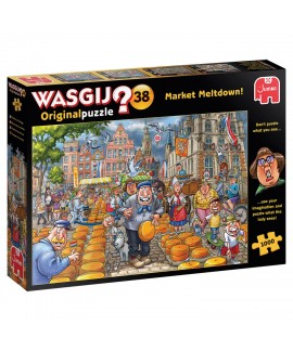 Puzzle 1000 Pièces Wasgij Market Meltdown