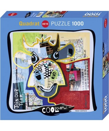Puzzle 1000 Cattle Dotted Cow