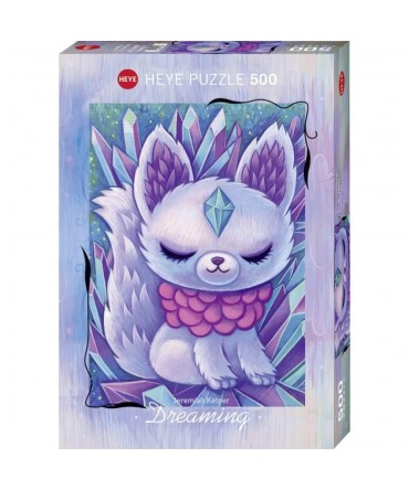 Puzzle 500 Dreaming Crystal Fox