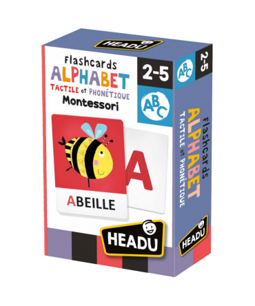 Flashcards Alphabet Tactile et  Phonetique Montessori