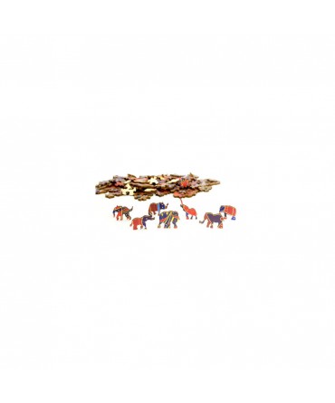 Puzzle Rainbow Elephant 120 pcs