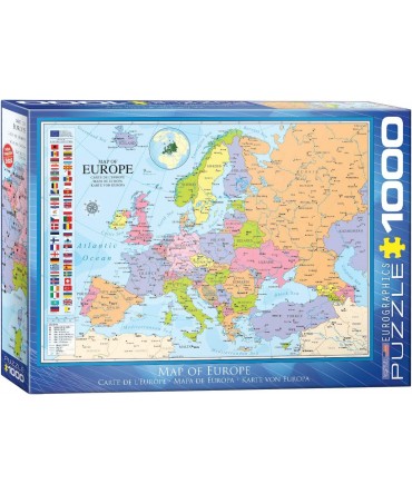 Puzzle 1000 Carte de l'Europe