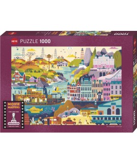 Puzzle 1000 Wes Anderson Films