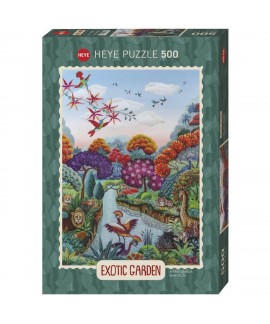 Puzzle 500p Exotic Garden