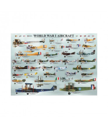 Puzzle 1000 Avions 1ere Guerre Mondiale
