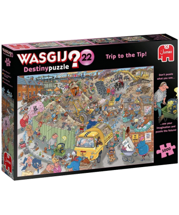 Puzzle 1000 pièces Wasgij Voyage à la Décharge